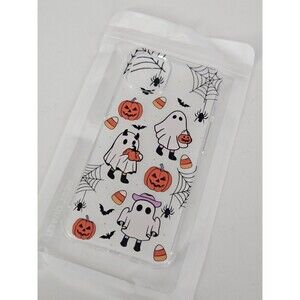 Cute Ghosts Pumpkins Candy Corns Halloween iPhone 13 Phone Case